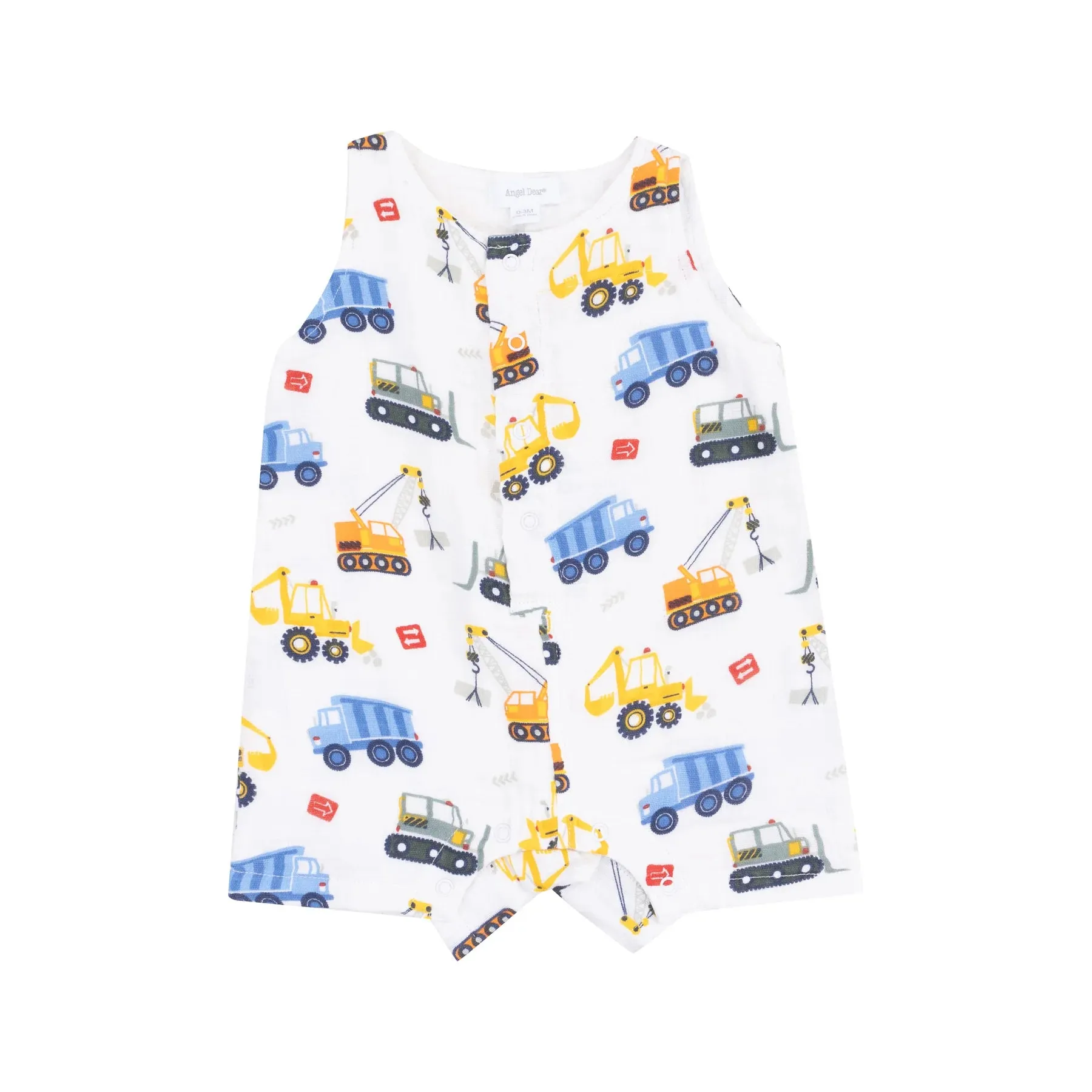 Angel Dear- Cool Construction Short Romper
