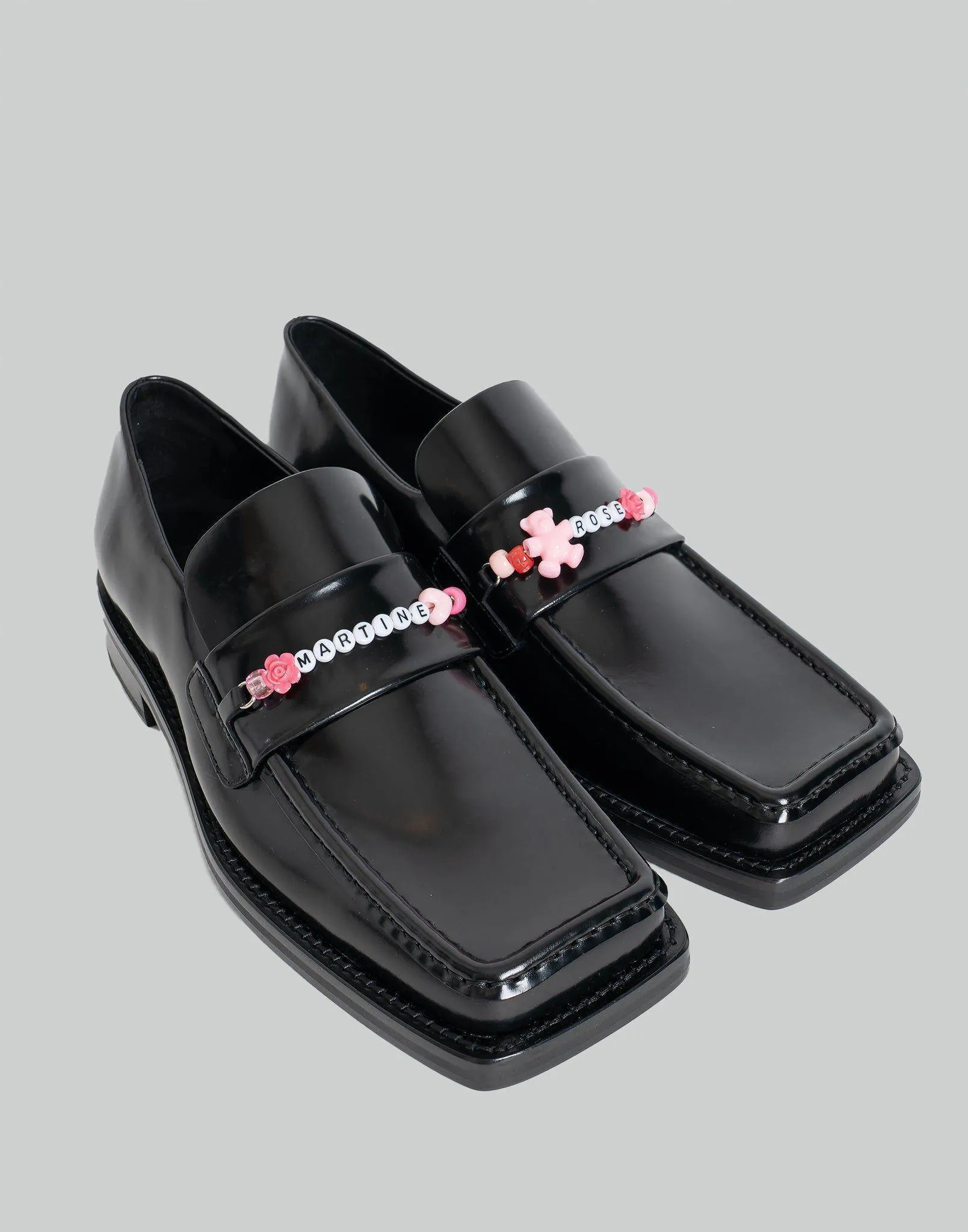 BEADED SQUARE TOE LOAFER