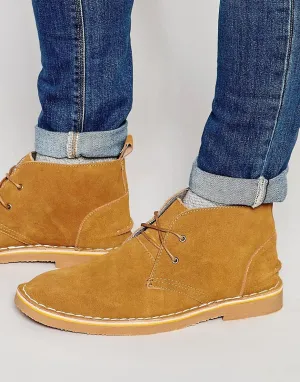 Bellfield Chukka Boots In Suede