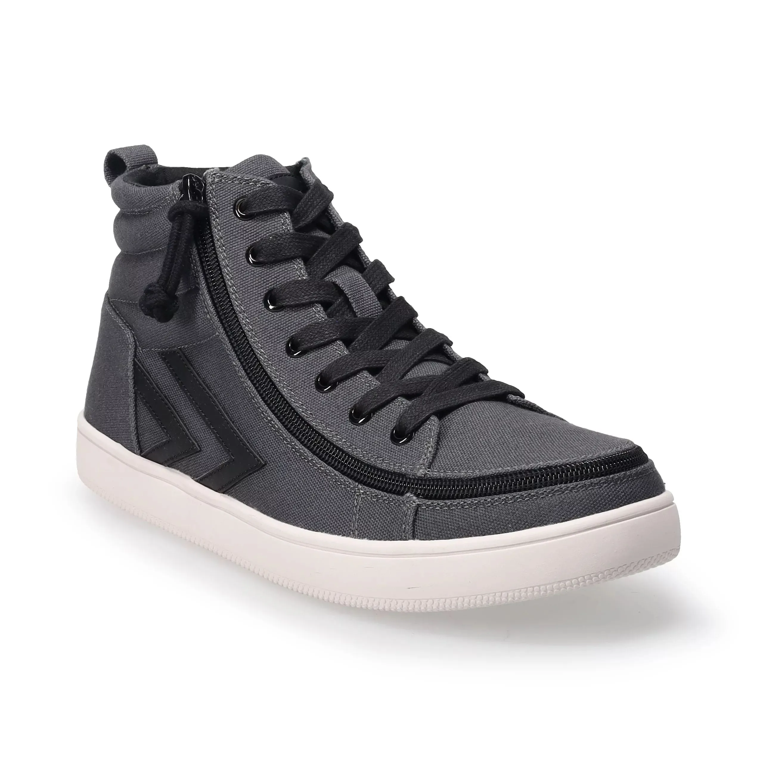Billy Footwear to the Floor Men's High Top Sneakers, Dark Gray