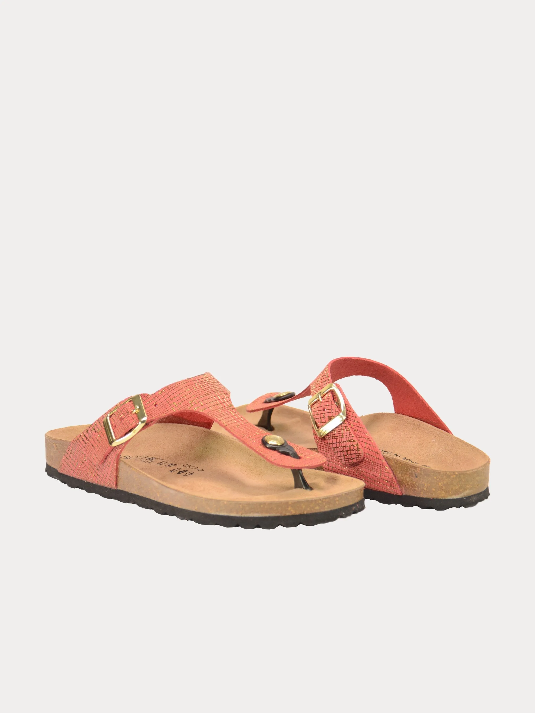 Biochic Women's Flat Suede Sandals