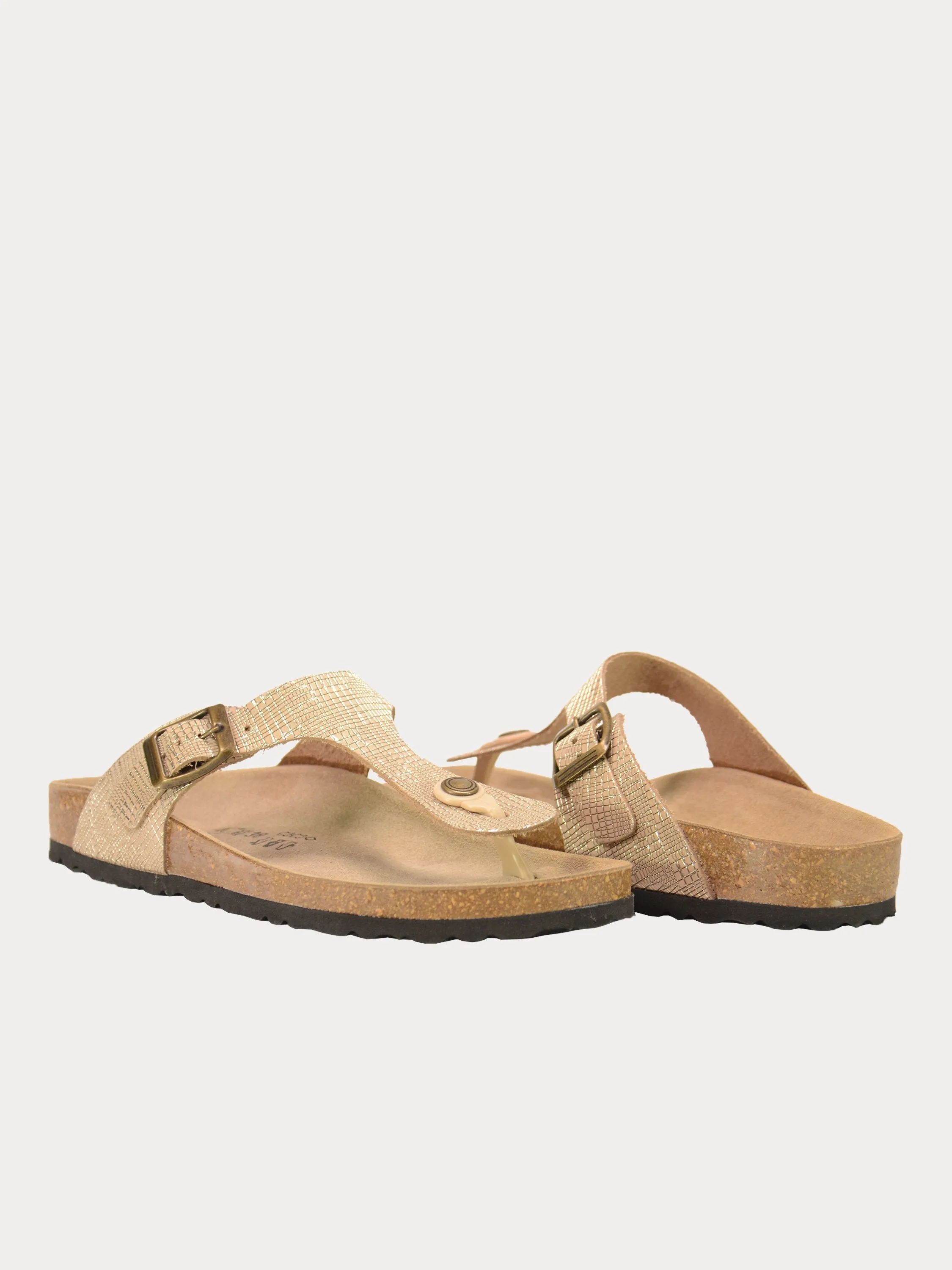 Biochic Women's Flat Suede Sandals