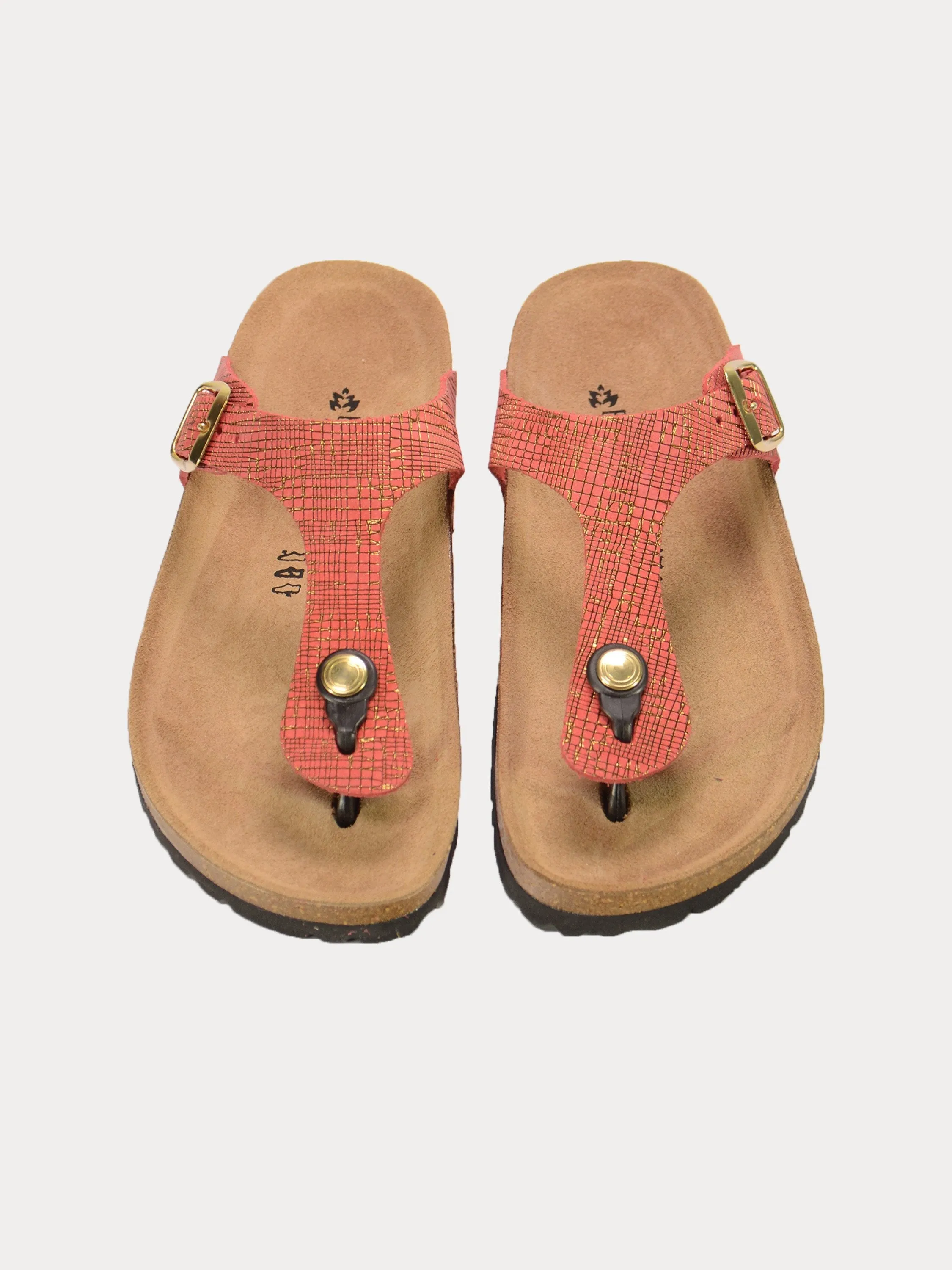 Biochic Women's Flat Suede Sandals