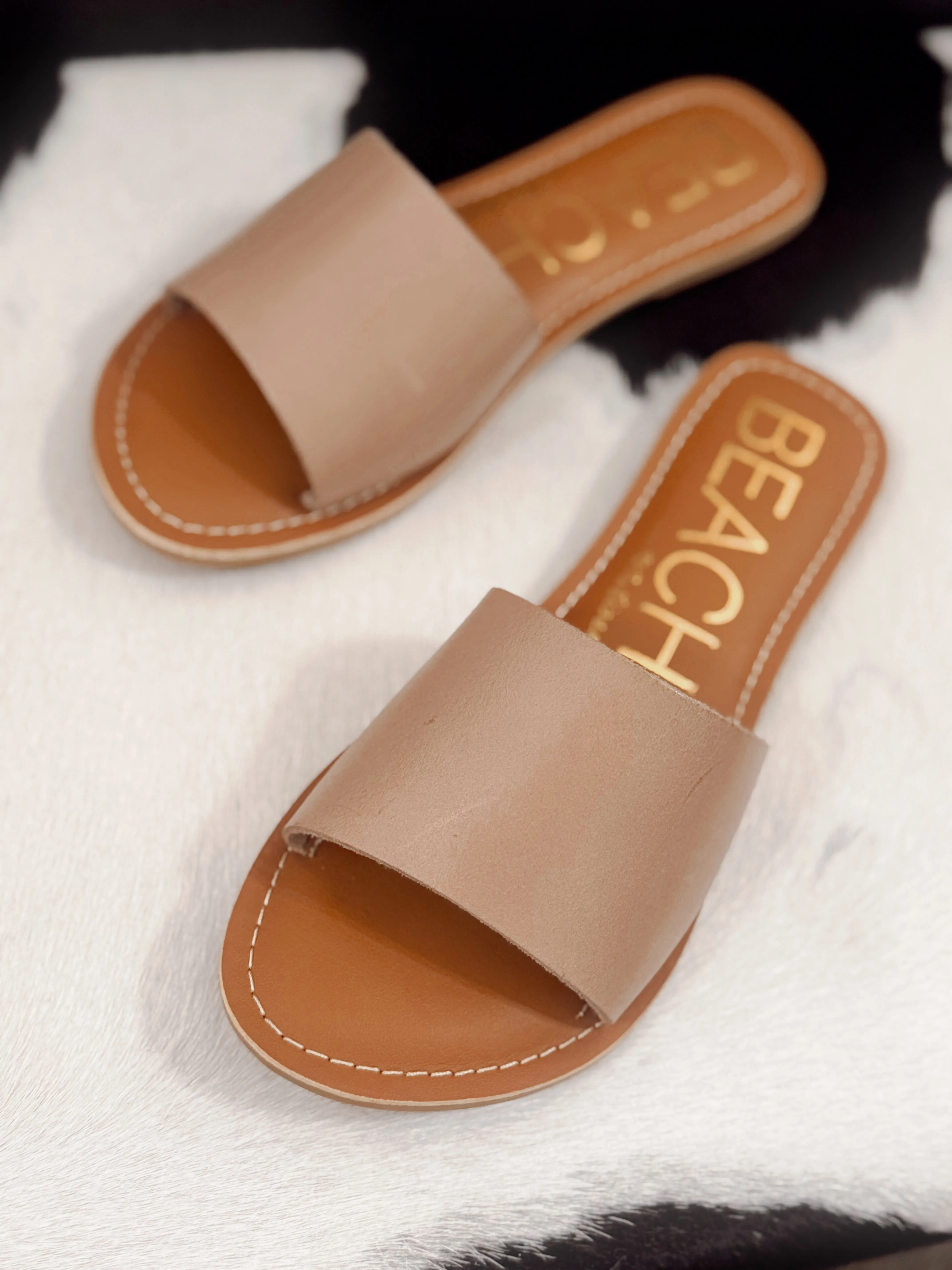 Cabana Slide Sandal - Natural