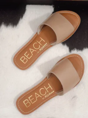 Cabana Slide Sandal - Natural