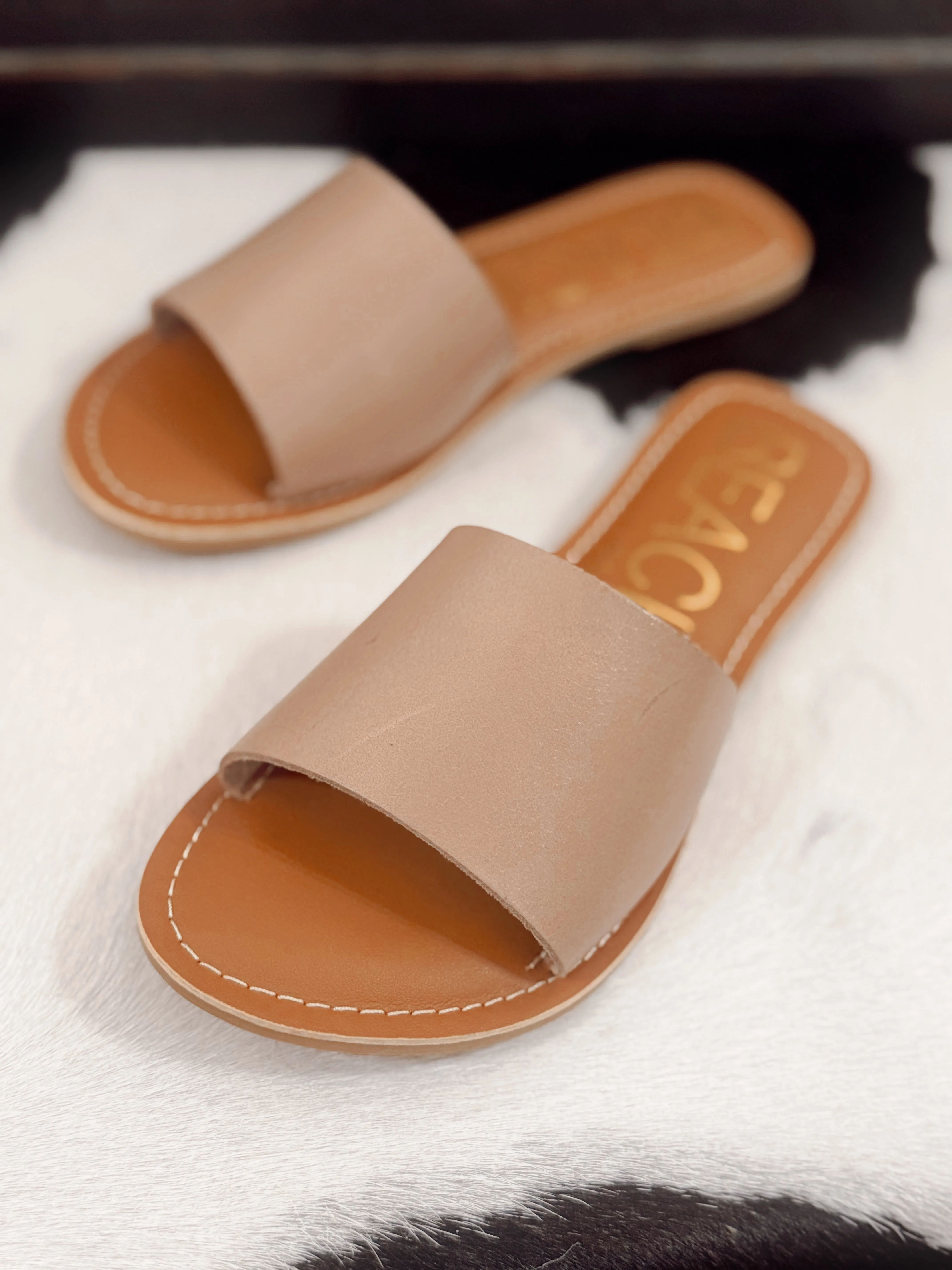 Cabana Slide Sandal - Natural