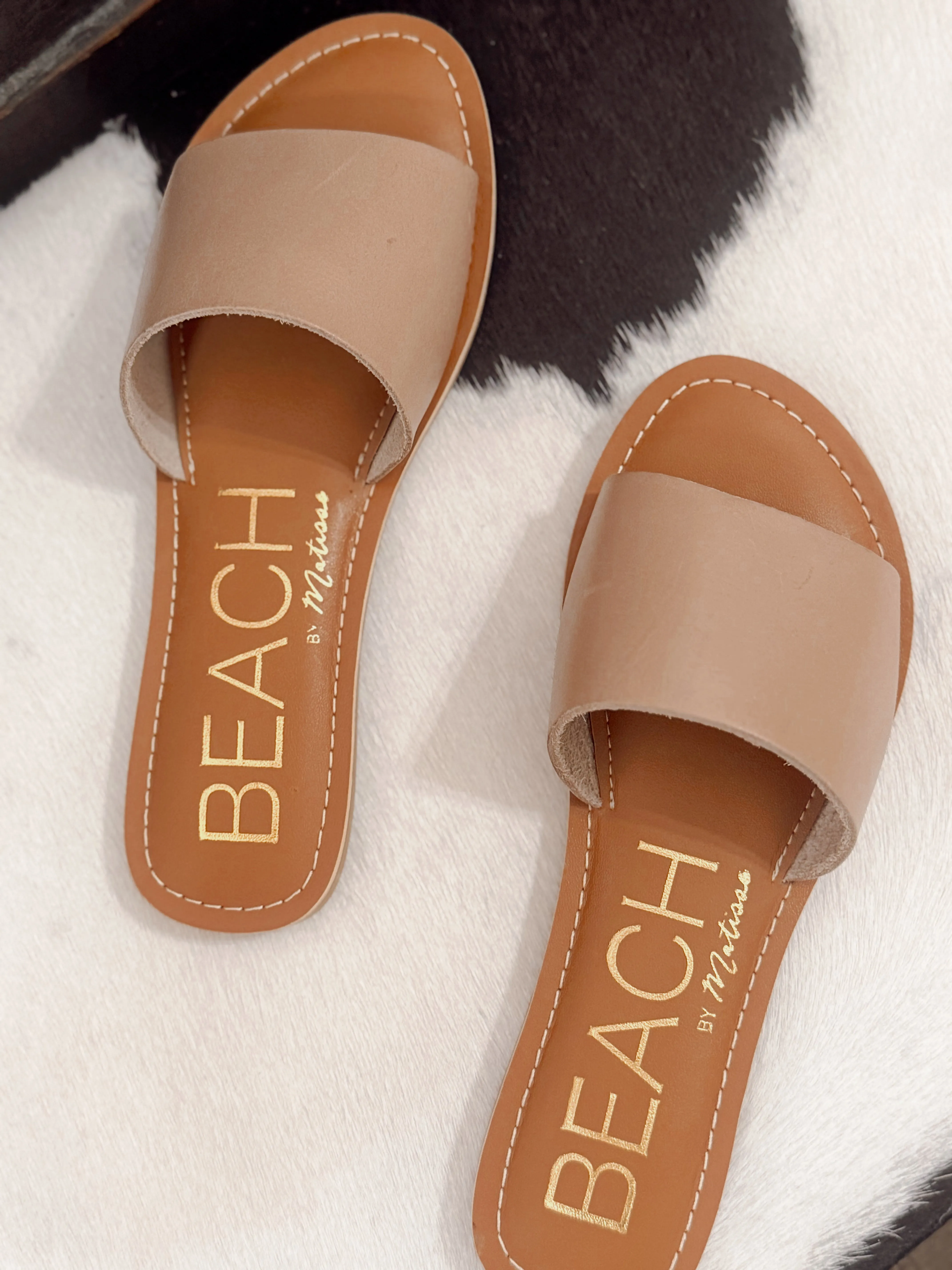Cabana Slide Sandal - Natural