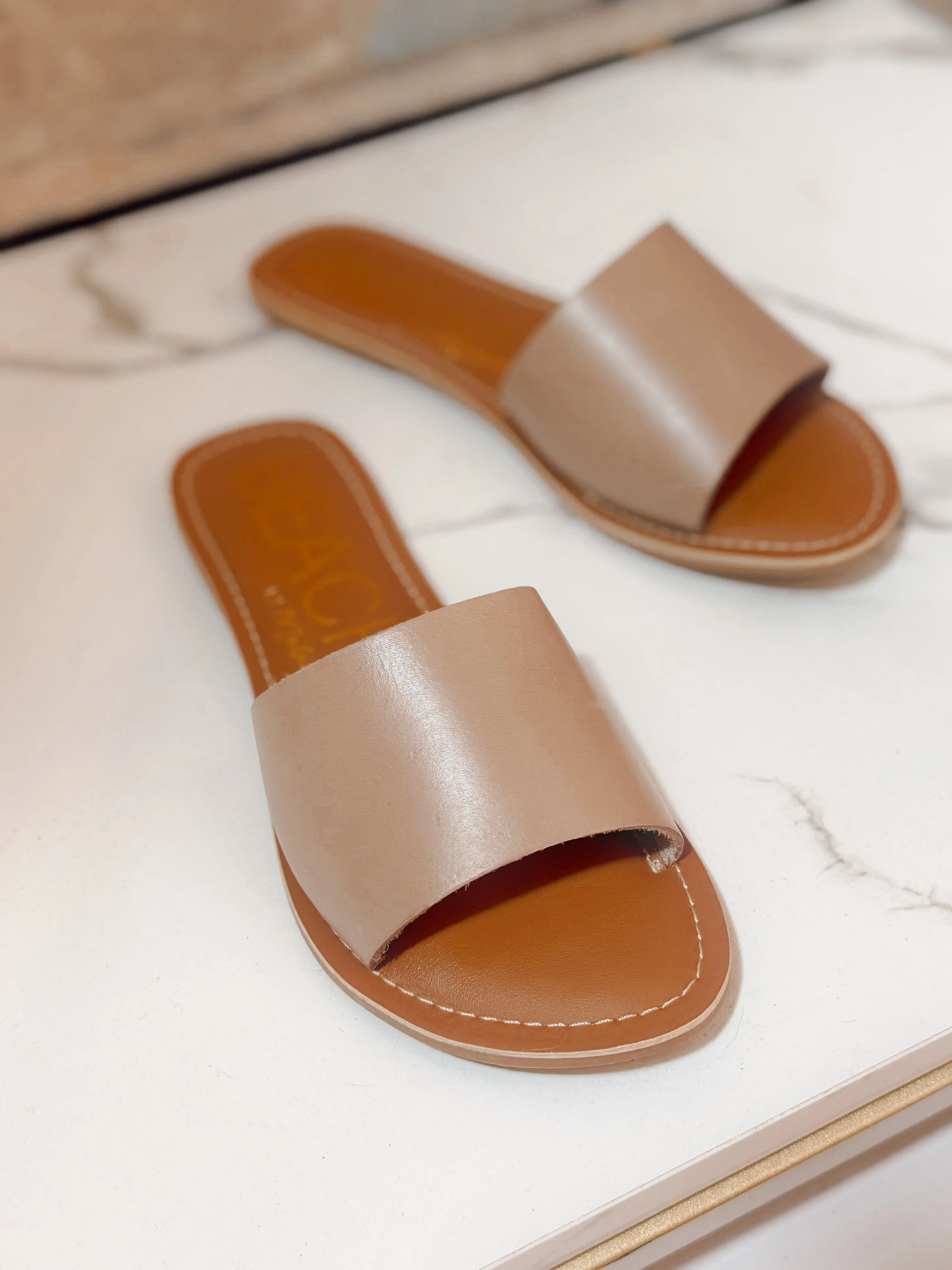 Cabana Slide Sandal - Natural