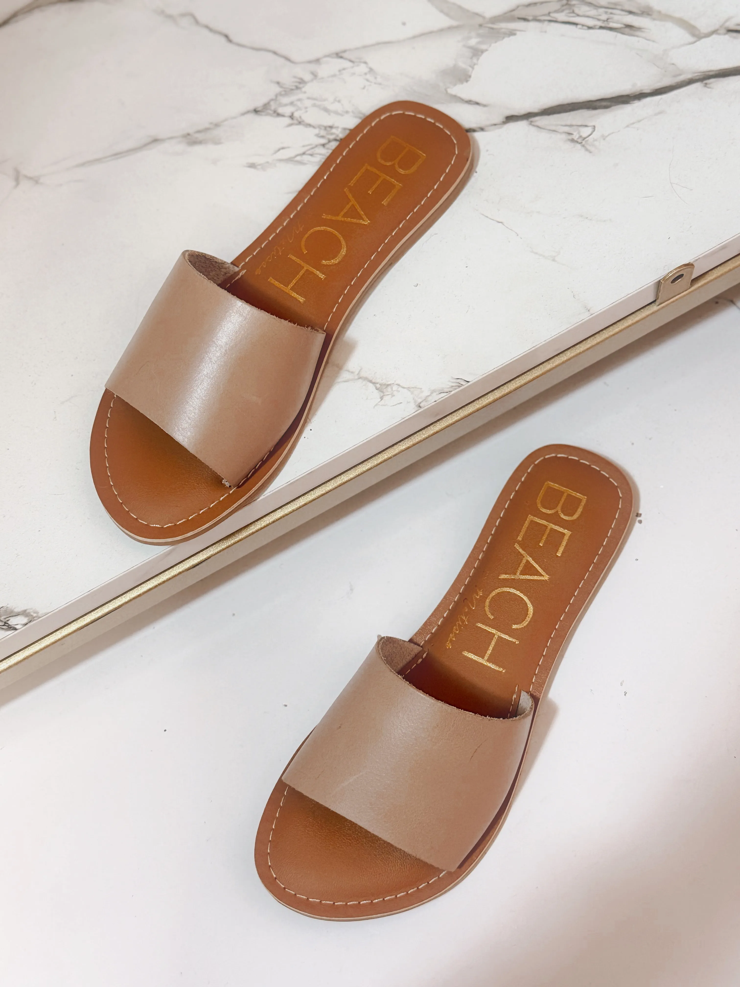 Cabana Slide Sandal - Natural