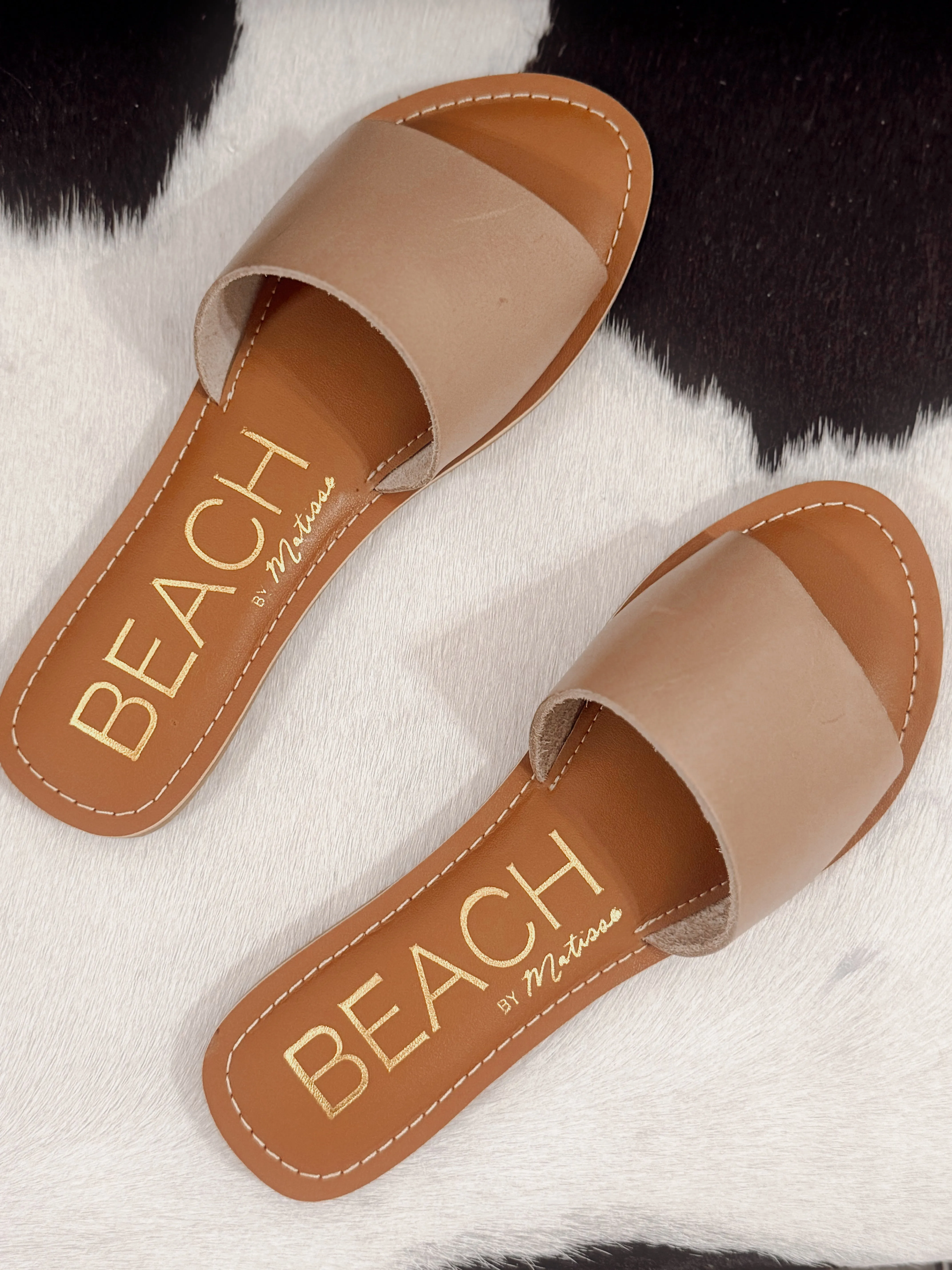 Cabana Slide Sandal - Natural