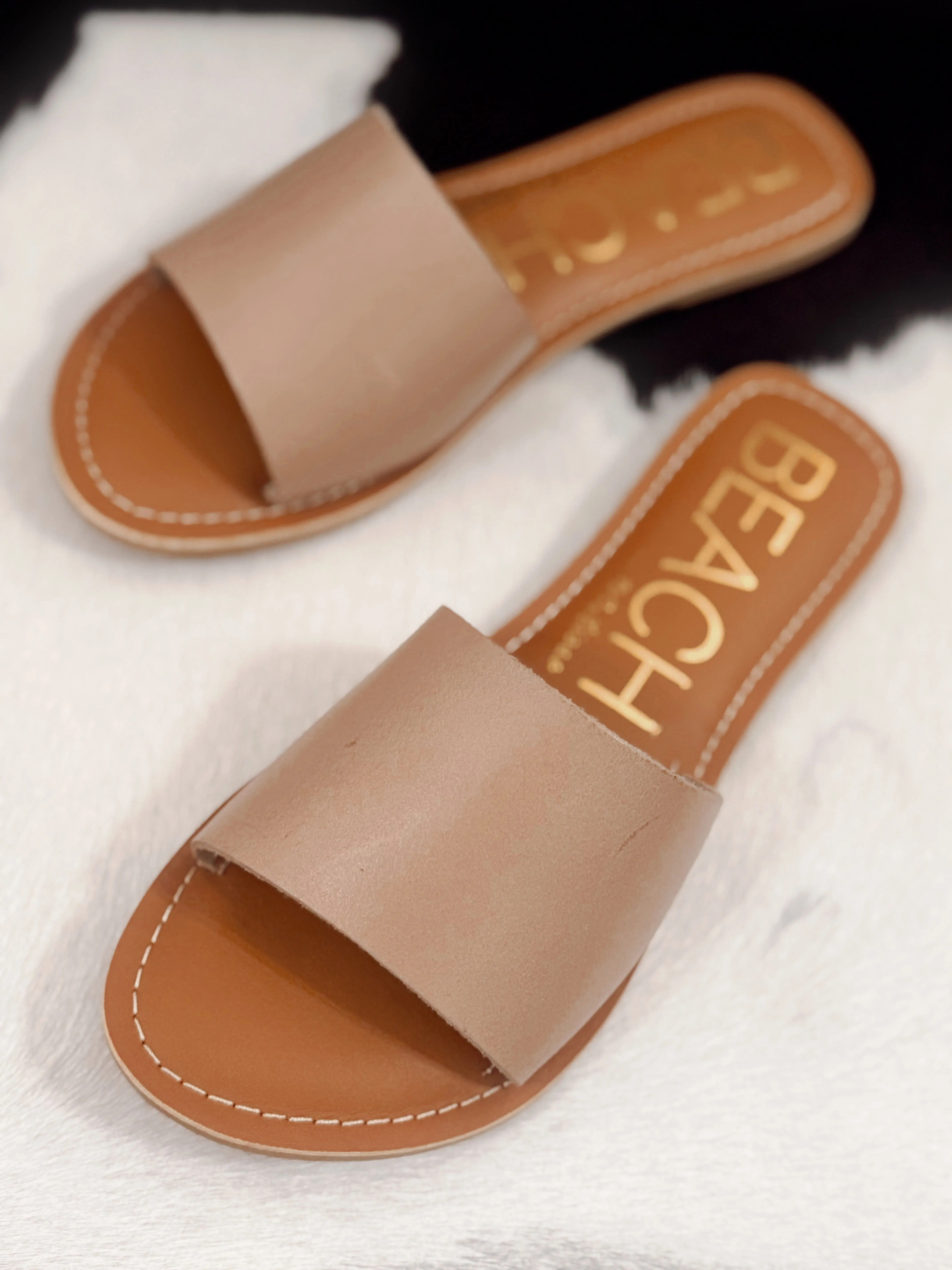 Cabana Slide Sandal - Natural