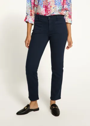 Christina Straight Leg Denim, Navy