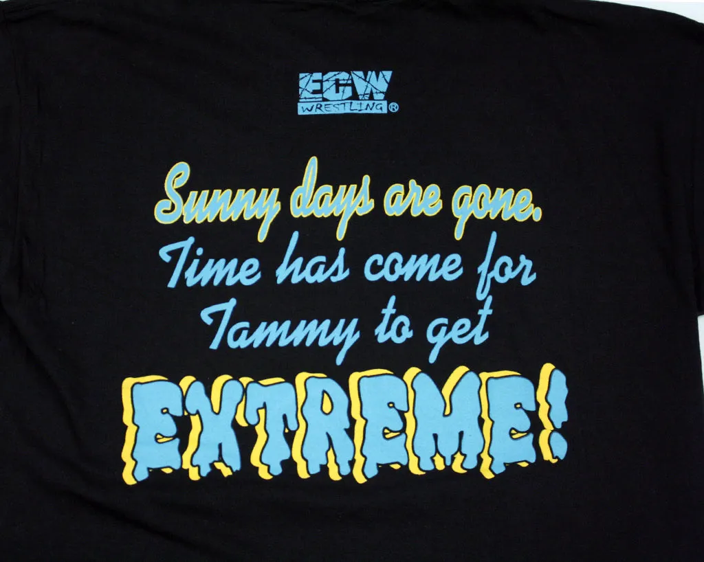 ECW TAMMY LYNN BLUE T-SHIRT XL