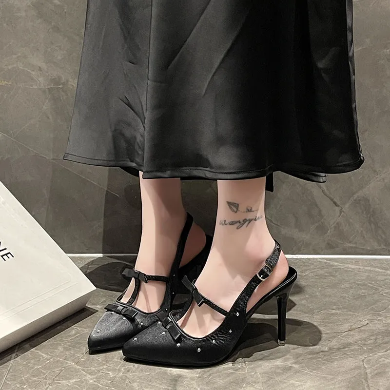 Fancy Point Toe Stiletto Pumps