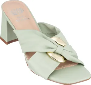 GC Shoes Womens Block Heeled Sandals