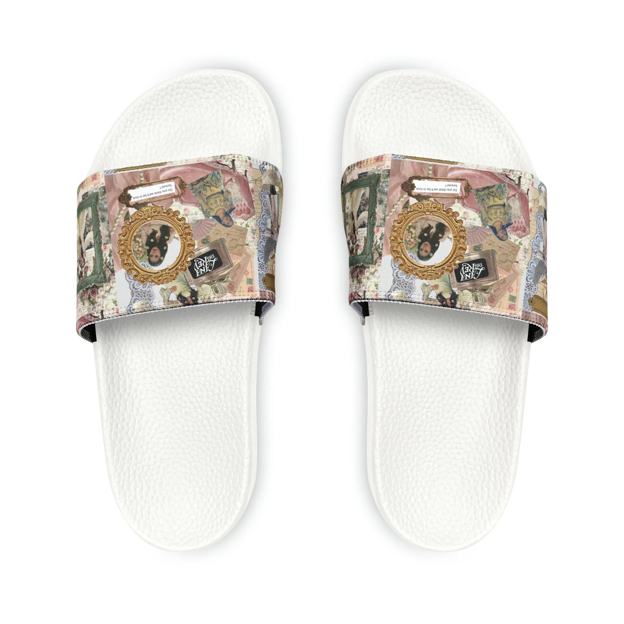 Lana Del Rey Victorian Collage Women's Slide Sandals