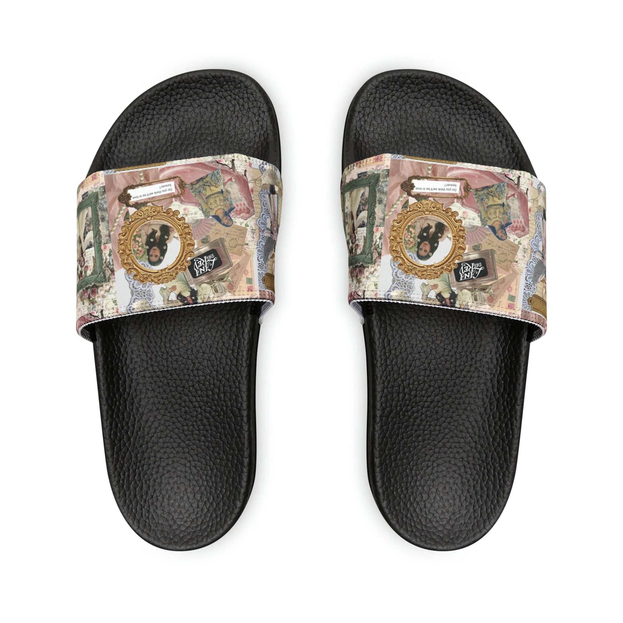 Lana Del Rey Victorian Collage Women's Slide Sandals