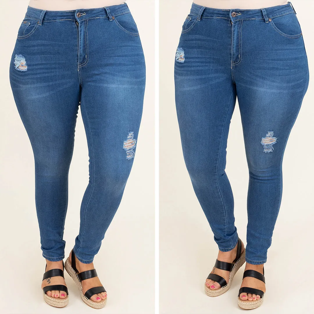 Only To Her Jeggings, Medium