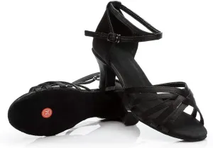 Sandals Dance Shoes Ballroom Latin Women's Color Fashion Prom Women's Slip on Wedge Sandals