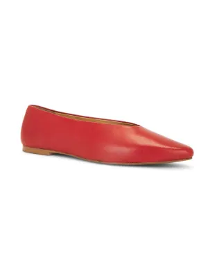 Seychelles American Dreams Flat - Cherry Leather- FINAL SALE