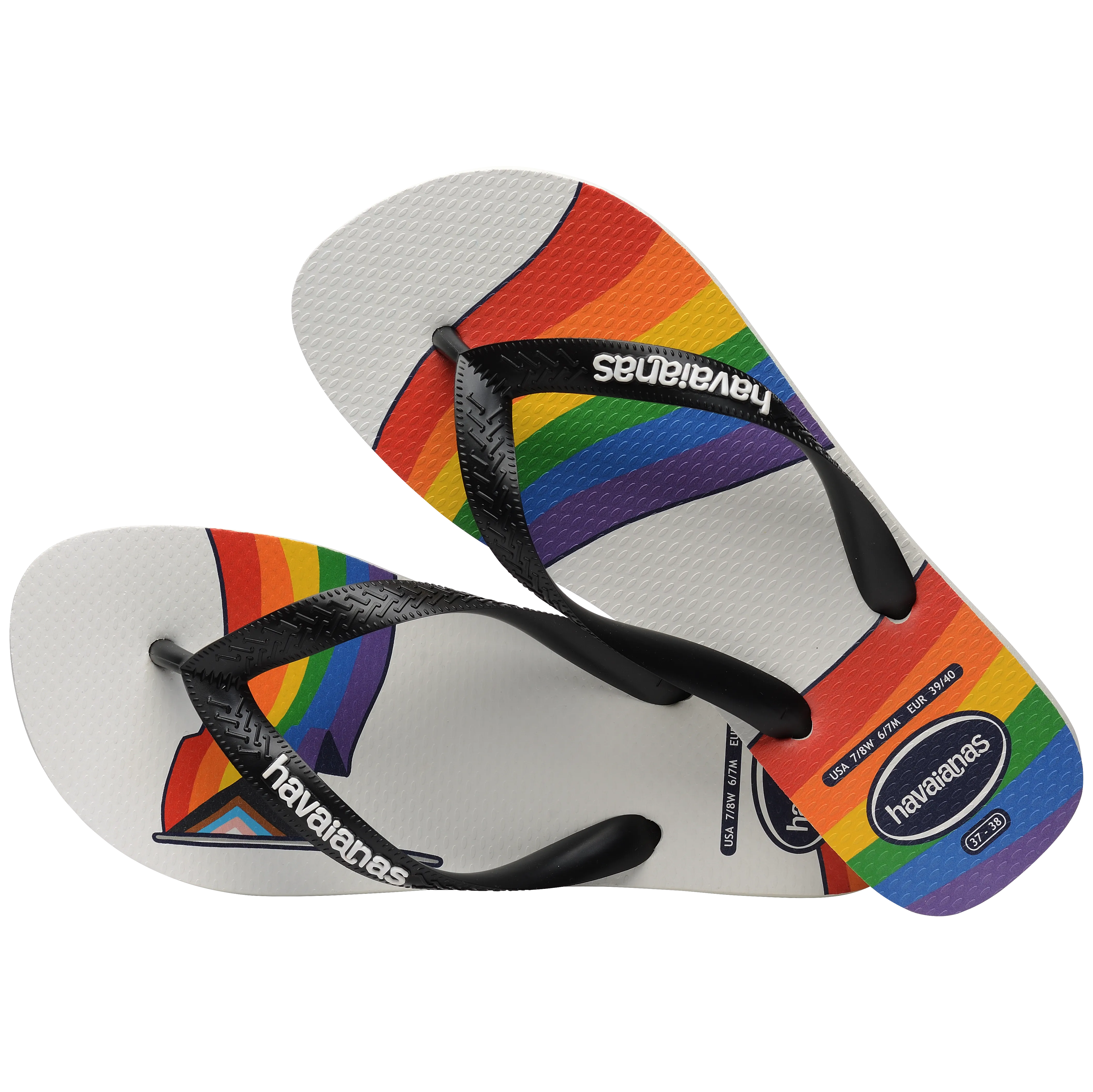 Top Pride Flip Flops