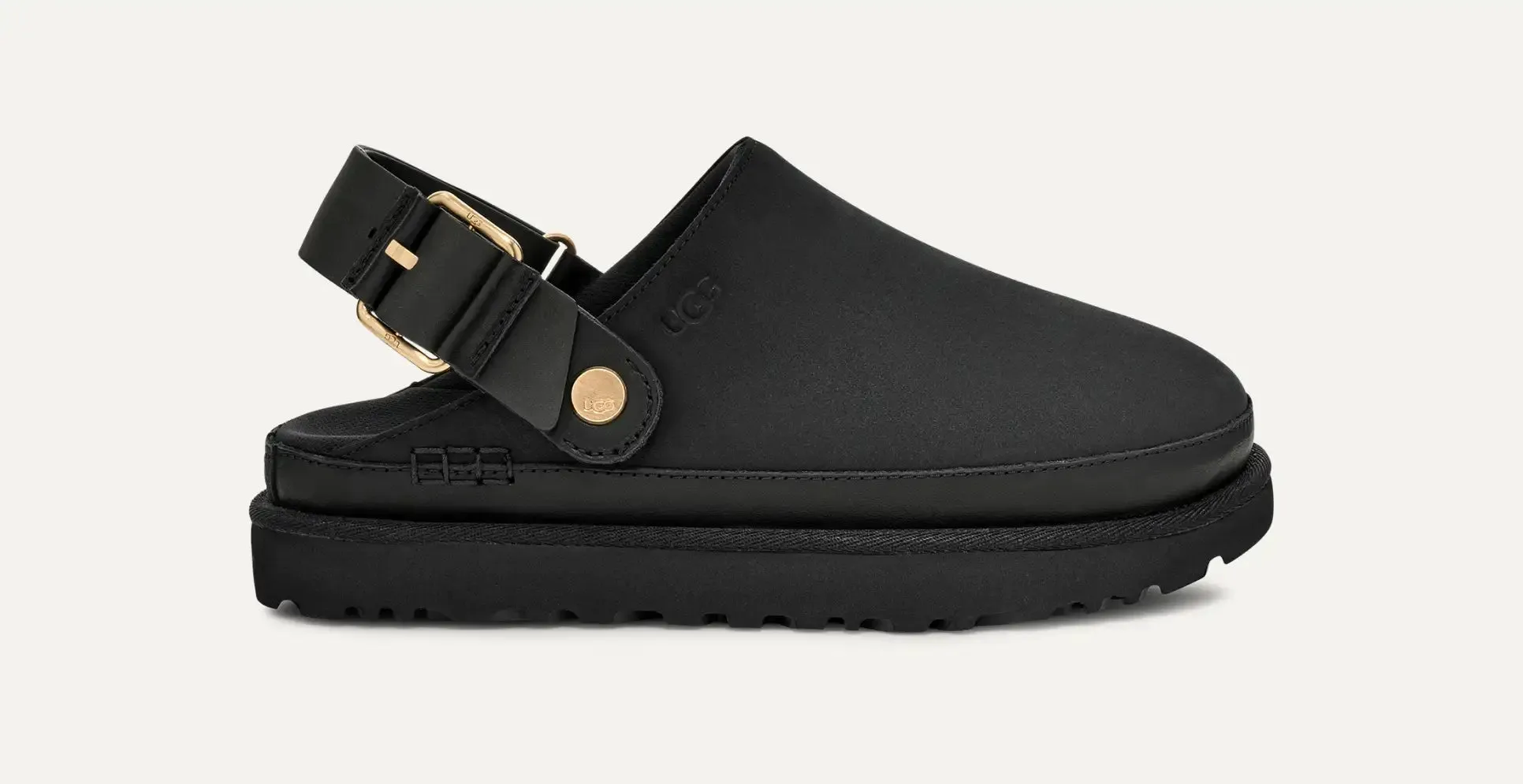 Ugg: W Goldenstar Villa Clog in Black