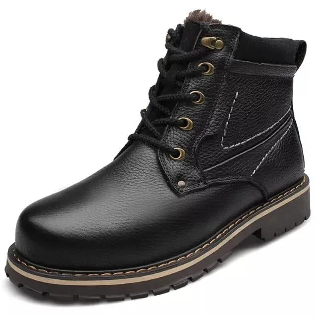 West Louis Full Grain Leather Winter Boots