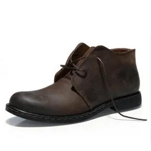 West Louis Genuine Leather Causal Outdoor Boots